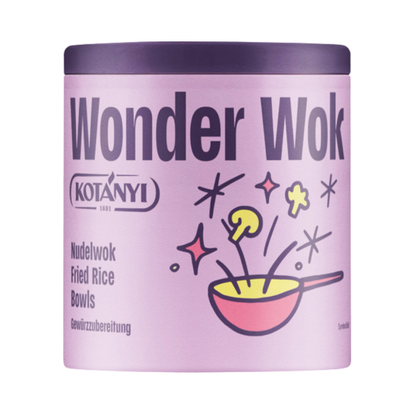 570711 Kotanyi Everyday Wonder Wok, Gewuerzzubereitung fuer Nudelwok, Bowls, Fried Rice, 70g